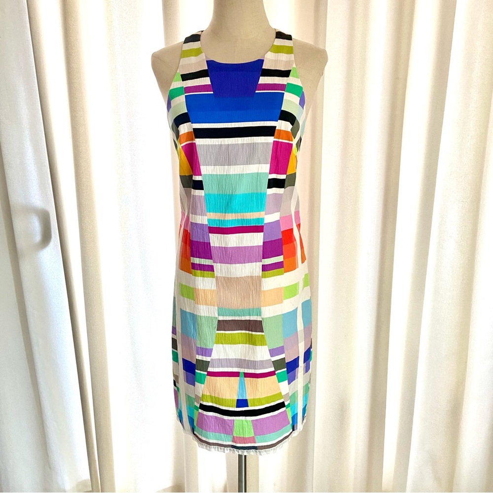 Trina Turk | Multicolor Sleeveless Dress |Size 8